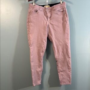 Democracy Skinny Jeans in Dusty Rose Pink